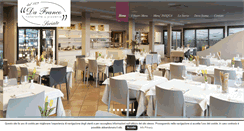 Desktop Screenshot of dafrancoristorante.it