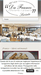 Mobile Screenshot of dafrancoristorante.it